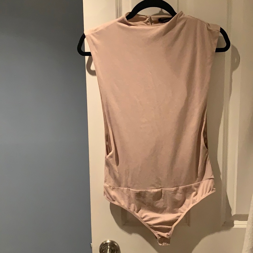 High Neck Low Armhole Bodysuit